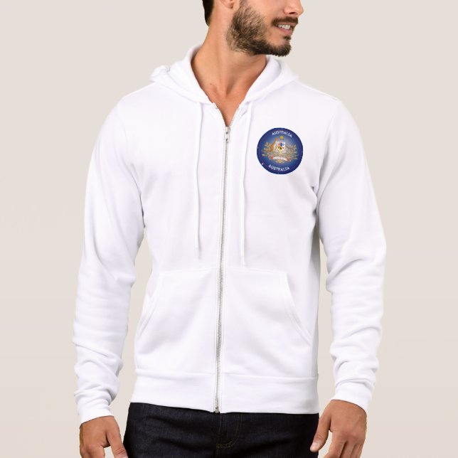 Moletom Australia Coat of Arms Circle Shape (Frente)