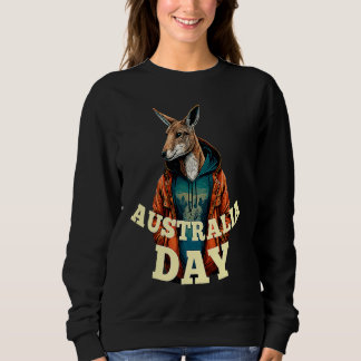 Moletom Australia Day Australian Kangaroo Vintage