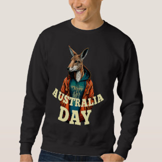 Moletom Australia Day Australian Kangaroo Vintage