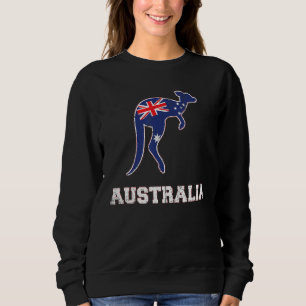 Moletom Austrália Kangaroo Flag Straya Outback Sydney Me