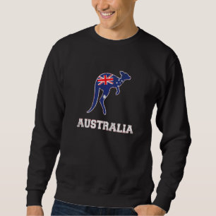 Moletom Austrália Kangaroo Flag Straya Outback Sydney Mel