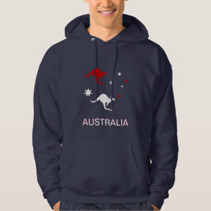 Moletom Austrália Roo & cruz Hoody