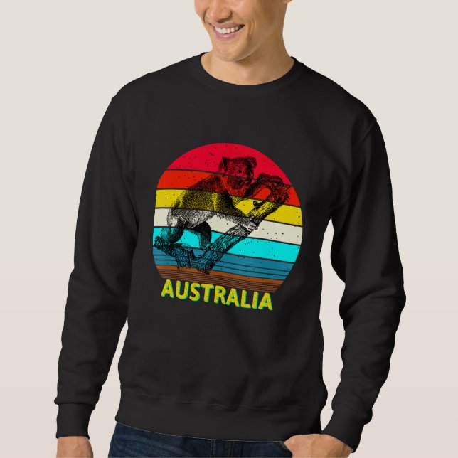 Moletom Austrália Souvenir Koala australiana (Frente)
