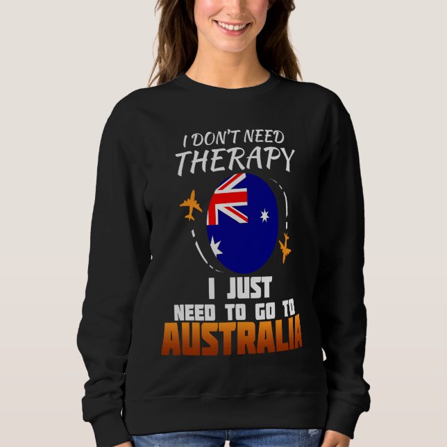 Moletom Australian Flag I Australia Flag I Vacation I Aust (Frente)