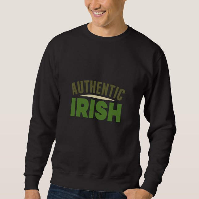 Moletom Autêntico irlandês (Frente)