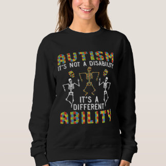 Moletom Autism Awareness Autism Skeleton Autism Support