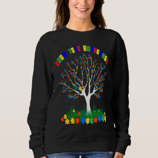 Moletom Autism Awareness Autism Tree  For Autism Kids & Me
