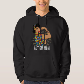 Moletom Autism Awareness Day Strong Woman Autism Mom 1