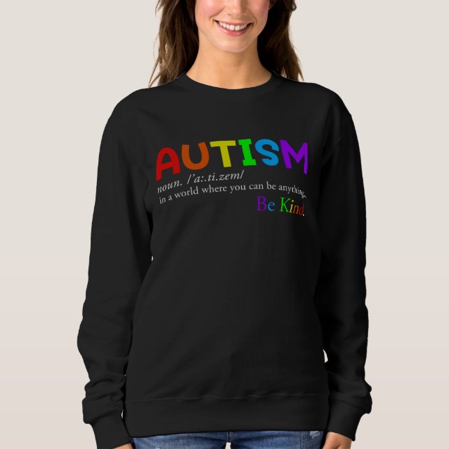 Moletom Autism Awareness Men Women Kids (Frente)