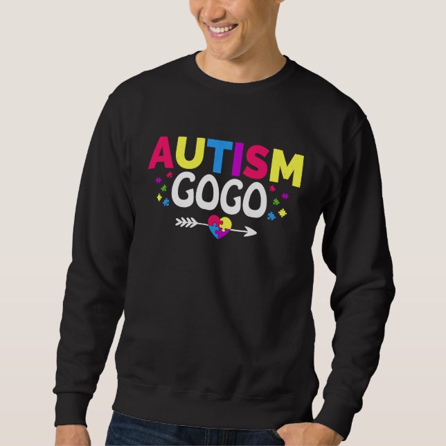 Moletom Autism Awareness Month Family Matching Cute Autism (Frente)