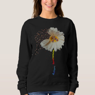Moletom Autism Awareness Sunflower Ribbon