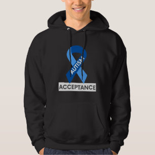 Moletom Autismo Aceitação Azul Fita