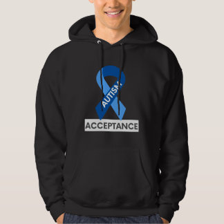 Moletom Autismo Aceitação Azul Fita