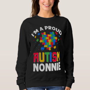 Moletom Autismo Consciência Correspondendo a Família Eu so