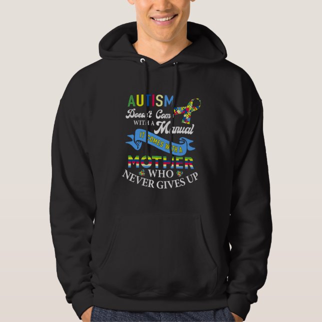 Moletom Autismo Consciência Mês Aceitar Compreender Amor S (Frente)