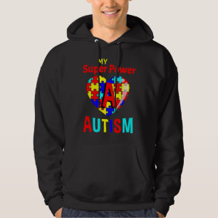 Moletom Autismo Consciência Meu Autismo Super Poder
