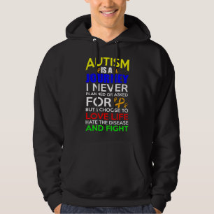 Moletom Autismo É Uma Viagem Que Nunca Planejei Ou Pedi Pa