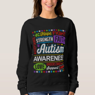 Moletom Autismo-Love Compreende Apoio Educe Autismo Awar