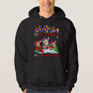 Moletom Autismo Não É Uma Deficiência Dabando Papai Noel N