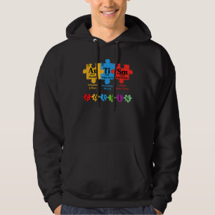 Moletom Autismo Primo Correspondente Autismo Consciência Q