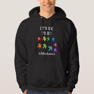 Moletom Autismo Sensibilização Homens Crianças Está Tudo B