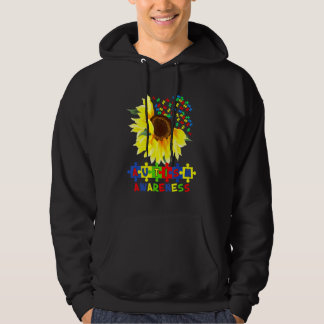 Moletom Autismo Sunflower Quebra-cabeça Piece Legal Consci