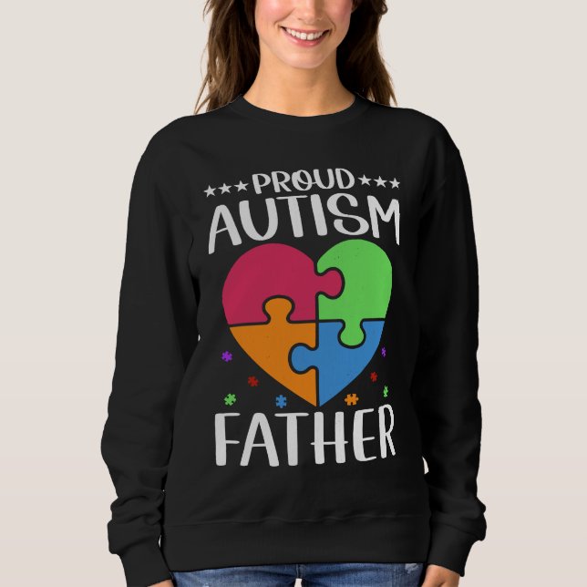Moletom Autistic Autism Awareness Month Cute Proud Autism  (Frente)
