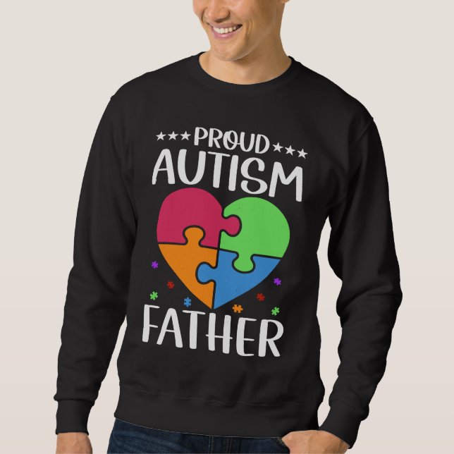 Moletom Autistic Autism Awareness Month Cute Proud Autism  (Frente)