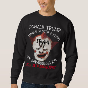 MOLETOM AUTOBIOGRAFIA DE DONALD TRUMP 2024 LANÇADA 2046