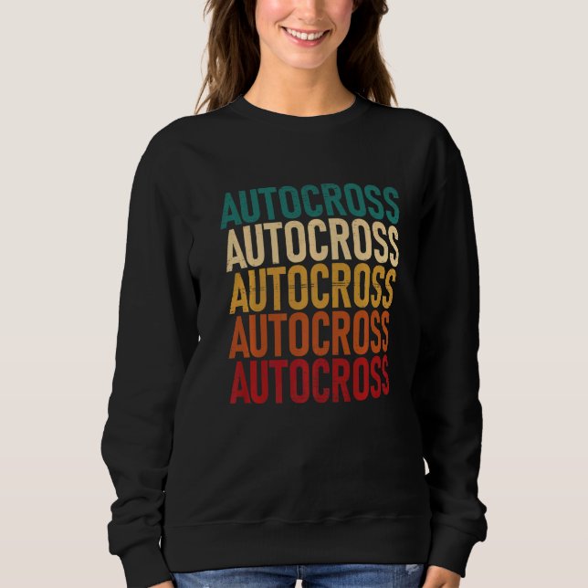 Moletom Autocross Car Racing Motorsport Apparel  (Frente)