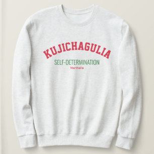 Moletom Autodeterminação de Kwanzaa KUJICHAGULIA