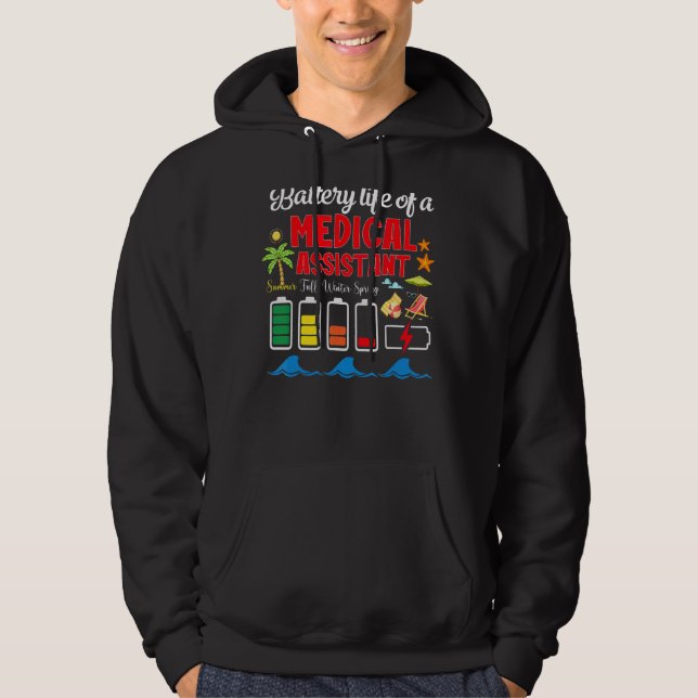 Moletom Autonomia Da Bateria De Um Assistente Médico Vibes (Frente)