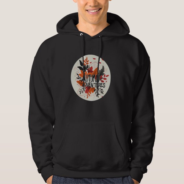 Moletom Autumn Adventures Figurume com queda de cor Le (Frente)