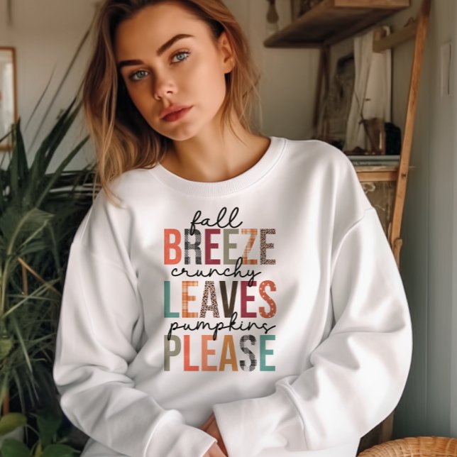 MOLETOM AUTUMN FALL BREEZE CRUNCHY DEIXA PUMPKINS POR FAVO (Criador carregado)