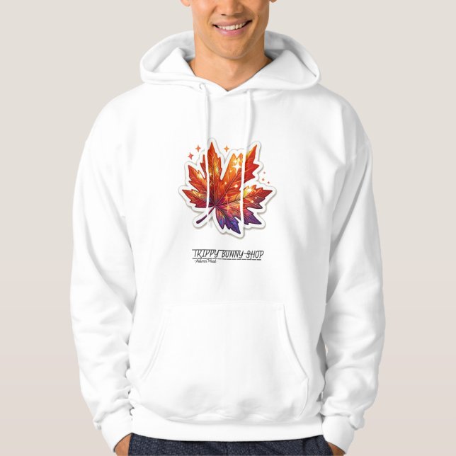 Moletom Autumn Mood: Happy Season / Hoodie Leaf #1 (Frente)