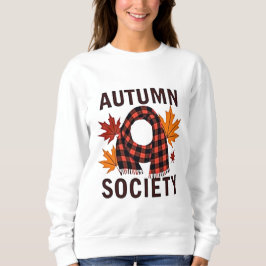 Moletom Autumn Society - Preenchimento Personalizado da Xa