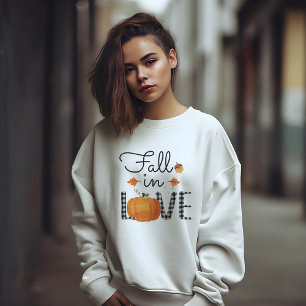 MOLETOM AUTUMN THEMN CAIU EM AMOR PUMPKIN