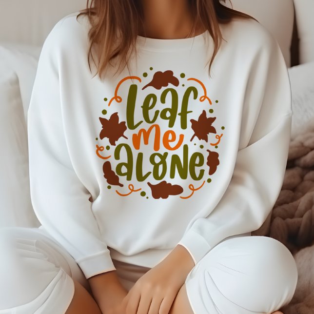 MOLETOM AUTUMN THEMN THEMING ENGANOU-ME SOZINHO (Criador carregado)