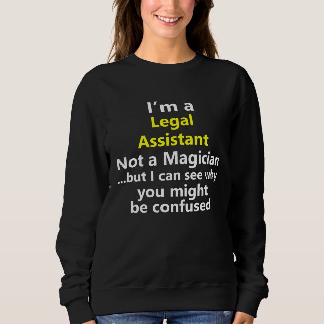 Moletom Auxiliar Jurídico Ocupação Profissional Advogado (Frente)