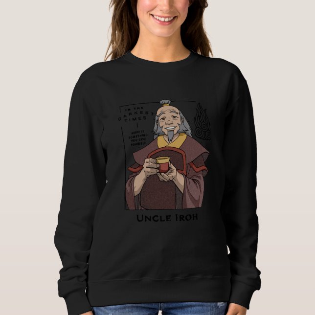 Moletom Avatar Uncle Iroh in The Darkest Times Advice Cart (Frente)
