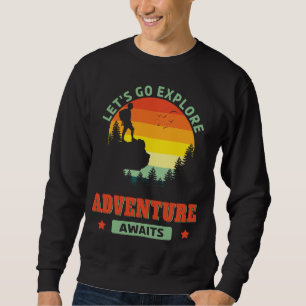 Moletom Aventura Espera Caminhando Ao Ar Exterior Hiker Na