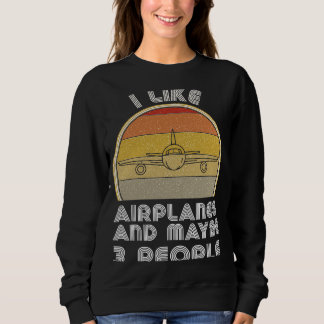 Moletom Avião - Plano Retroativo Para Ventiladores De Avia