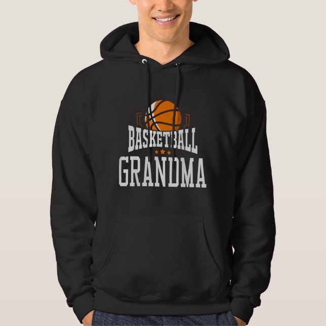 Moletom Avó Fã de Esportes Colegiais de Basquetebol (Frente)