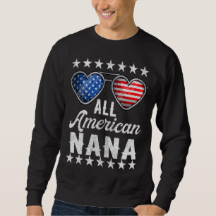 Moletom Avó Italiana Julho Quarta Mulher Americana Na