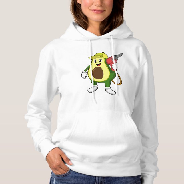 Moletom Avocado como artesão com Drill (Frente)