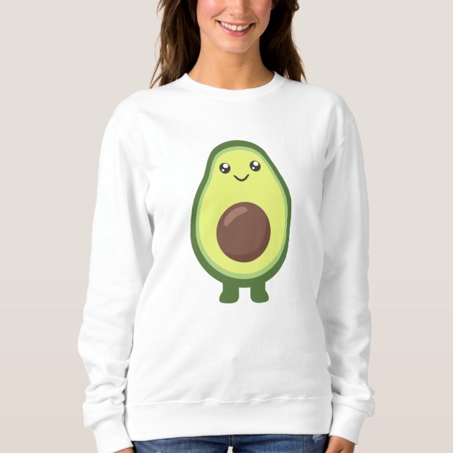 Moletom Avocado Kawaii Coma Sweet Avocados (Frente)