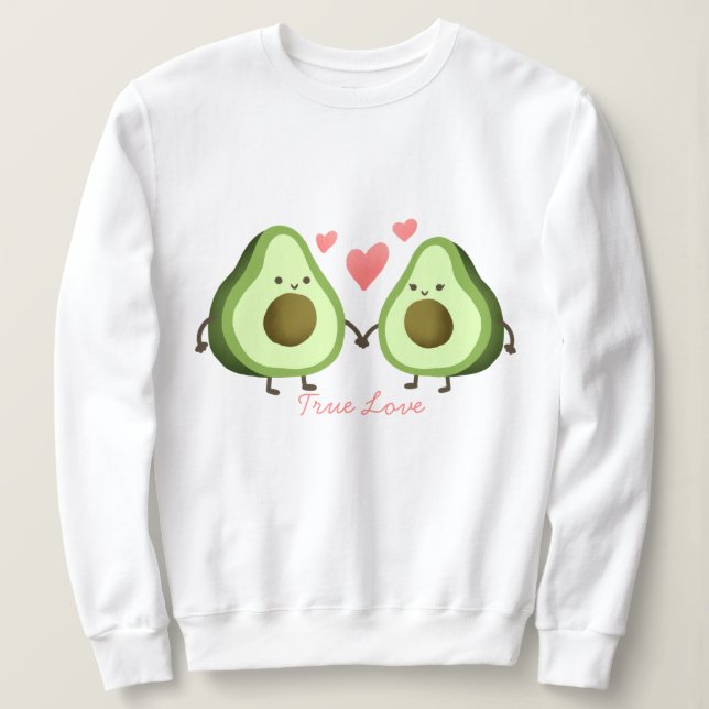 Moletom Avocado Love (Frente do Design)