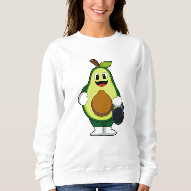 Moletom Avocado no Fortalecimento com Dumbbells (Frente)