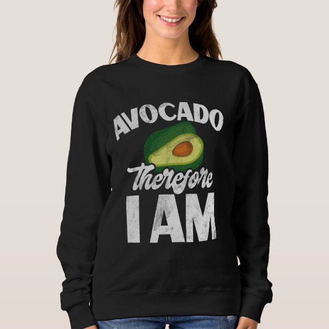 Moletom Avocado Por Isso Sou Avocado (Frente)