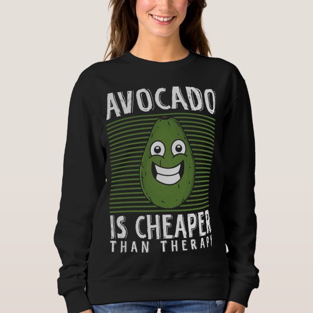 Moletom Avocado Terapia Guacamole Fruta de gordura saudáve (Frente)